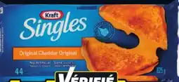 IGA KRAFT SINGLES, VELVEETA (825 g), EXTRA CHEDDAR (785 g) SLICED PROCESS CHEESE PRODUCT offer