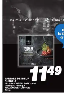 IGA LES CHARCUTIERS PORK SHOP FROZEN BEEF TARTARE offer