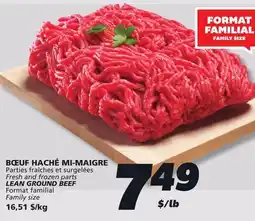 IGA LEAN GROUND BEEF offer