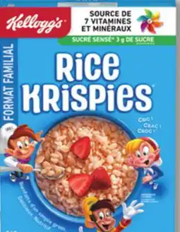 IGA KELLOGG'S CEREAL OR MEAL SUBSTITUTE offer