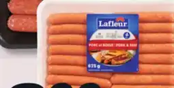 IGA LAFLEUR (675 g) WIENERS OR FRESH SAUSAGE COMBO OR BREAKFAST SAUSAGES offer