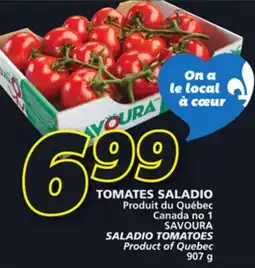 IGA SAVOURA SALADIO TOMATOES offer