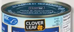 IGA CLOVER LEAF LIGHT TUNA offer