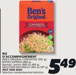 IGA BEN'S ORIGINAL CONVERTED RICE SIDE DISH offer