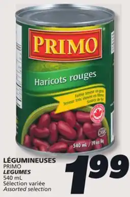 IGA PRIMO LEGUMES offer