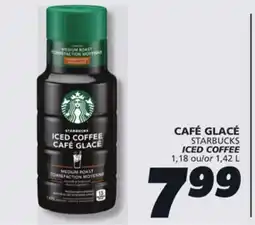 IGA STARBUCKS ICED COFFEE offer