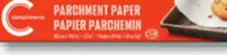 IGA COMPLIMENTS PARCHMENT PAPER offer