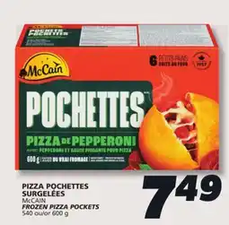 IGA McCAIN FROZEN PIZZA POCKETS offer