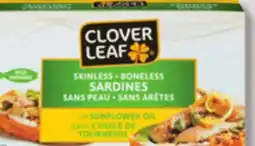 IGA CLOVER LEAF SARDINE FILLETS offer