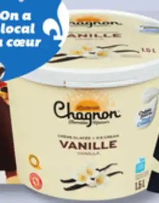 IGA LAITERIE CHAGNON ICE CREAM offer