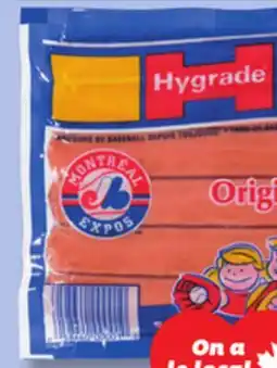 IGA HYGRADE WIENERS offer