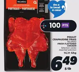 IGA RICARDO FRESH FLATTENED CHICKEN offer