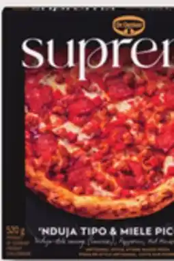 IGA DR.OETKER SUPREMA FROZEN PIZZA offer