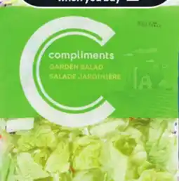 IGA COMPLIMENTS GARDEN SALAD offer