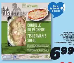 IGA LA FISHERIE FROZEN FISHERMAN'S SHELL offer