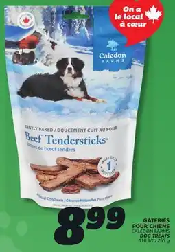 IGA CALEDON FARMS DOG TREATS offer