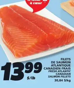 IGA FRESH ATLANTIC CANADIAN SALMON FILLETS offer