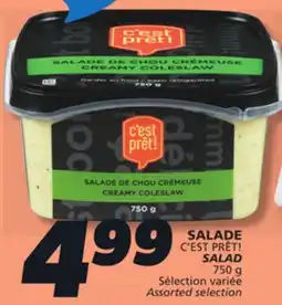 IGA C'EST PRÊT! SALAD offer