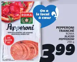 IGA ROMA SLICED PEPPERONI offer