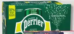 IGA MAISON PERRIER (8 x 330 mL) CARBONATED MINERAL OR SPRING WATER offer