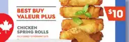 IGA VALEUR PLUS SPRING ROLLS offer
