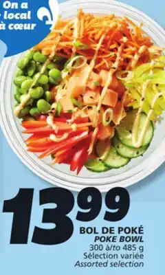 IGA POKE BOWL offer