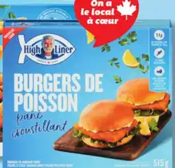 IGA HIGH LINER BURGERS offer