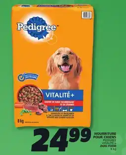 IGA PEDIGREE VITALITÉ + DOG FOOD offer