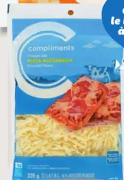 IGA COMPLIMENTS SHREDDED CHEESE offer
