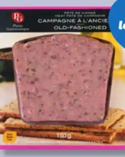 IGA PLAISIRS GASTRONOMIQUES MOUSSE, TERRINE, COUNTRY STYLE PÂTÉ OR LIVER PÂTÉ offer