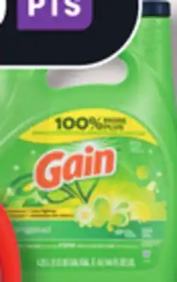 IGA GAIN LAUNDRY DETERGENT, FABRIC SOFTENER, FABRIC SCENT BOOSTER OR RINSE AGENT offer