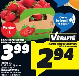 IGA STRAWBERRIES offer