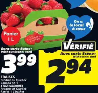 IGA STRAWBERRIES offer