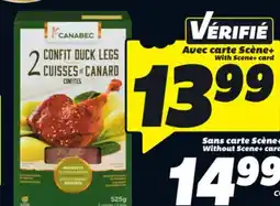 IGA CANABEC ONFIT DUCK LEGS offer