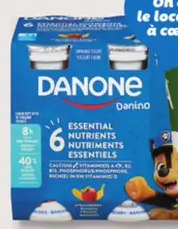 IGA DANONE (6 x 93 mL) YOGURT offer