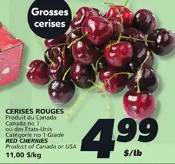 IGA RED CHERRIES offer