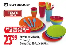 Canadian Tire Outbound Dinner Set offer