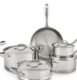 Canadian Tire Lagostina 9-Pc Avanti Stainless-Steel Cookset offer