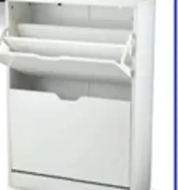 Canadian Tire CANVAS Hubbard 2-Tier Shoe Storage Cabinet offer