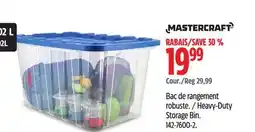 Canadian Tire Mastercraft Heavy-Duty Storage Bin offer