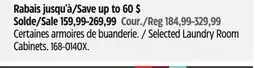 Canadian Tire For Living Selected Laundry Room Cabinets offer