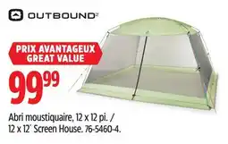 Canadian Tire Outbound 12 x 12´ Screen House offer