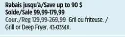 Canadian Tire Grill or Deep Fryer offer