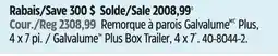 Canadian Tire Galvalume Plus Box Trailer offer