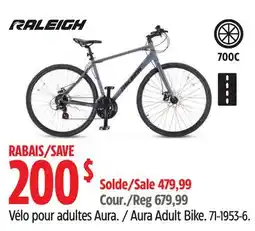 Canadian Tire Raleigh Aura Adult Bike offer