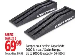 Canadian Tire Certified Sedan Ramps offer