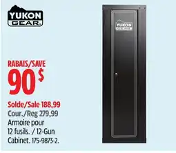 Canadian Tire 12-Gun Cabinet offer