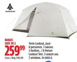 Canadian Tire Woods 8-Person Lookout Tent offer