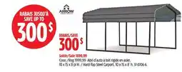 Canadian Tire Hard-Top Steel Carport, 10 x 15 x 8´ h offer