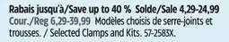 Canadian Tire Selected Clamps and Kits offer